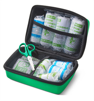Click Medical Public Service Vehicle Psv First Aid Kit In Small Feva Bag Green CM0265