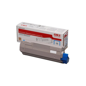 Oki Cyan Toner Cartridge 11.5K Pages - 46507615 46507615