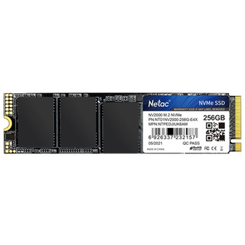 Netac Nv2000 M.2 Pcie Nvme 256Gb Ssd NT01NV2000-256-E4X