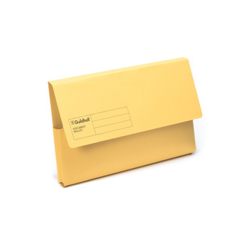 Guildhall Blue Angel Document Wallet Manilla Foolscap Half Flap 285Gsm Yellow Pa GDW1-YLWZ Guildhall Blue Angel Document Wallet Manilla Foolscap Half Flap 285Gsm Yellow Pa GDW1-YLWZ