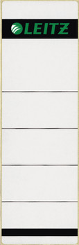 Leitz Self Adhesive Lever Arch File Spine Label 615X192mm Grey Pack 10 16420085 16420085