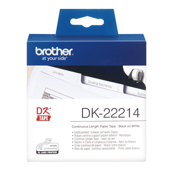 Brother Continuous Paper Roll 12Mm X 30M - DK22214 DK22214