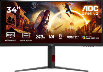 Aoc G4 34 " 3440 X 1440 Pixels Wide Quad Hd Fast Va Displayhdr 400 Hdmi Displayp CU34G4Z Aoc G4 34 " 3440 X 1440 Pixels Wide Quad Hd Fast Va Displayhdr 400 Hdmi Displayp CU34G4Z