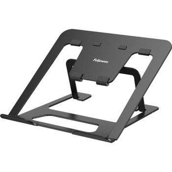 Fellowes Adjustable Laptop Riser Alumia Portable Laptop Stand Black 100138868 Fellowes Adjustable Laptop Riser Alumia Portable Laptop Stand Black 100138868