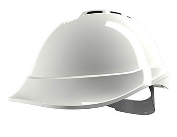 Msa V-Gard 200 Vented Safety Helmet White MSAGV611W