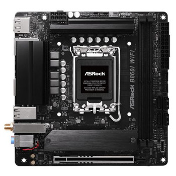 Asrock B860I WIFI Intel B860 1851 Mini Itx 2 Ddr5 Hdmi Dp Wi-Fi 6E 2.5G & Gb Lan B860I WIFI Asrock B860I WIFI Intel B860 1851 Mini Itx 2 Ddr5 Hdmi Dp Wi-Fi 6E 2.5G & Gb Lan B860I WIFI