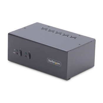 Startech 2-Port Dual-Monitor DisplayPort KVM Switch 4K 60Hz 2x USB 5Gbps Hub Por P2DD46A2-KVM-SWITCH Startech 2-Port Dual-Monitor DisplayPort KVM Switch 4K 60Hz 2x USB 5Gbps Hub Por P2DD46A2-KVM-SWITCH