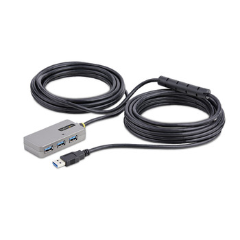 Startech USB Extender Hub 10m USB 3.0 Extension Cable with 4-Port USB-A Hub Acti U01043-USB-EXTENDER Startech USB Extender Hub 10m USB 3.0 Extension Cable with 4-Port USB-A Hub Acti U01043-USB-EXTENDER
