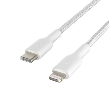 Belkin Charge Lightning to Usbc Cable Braided CAA004BT1MWH