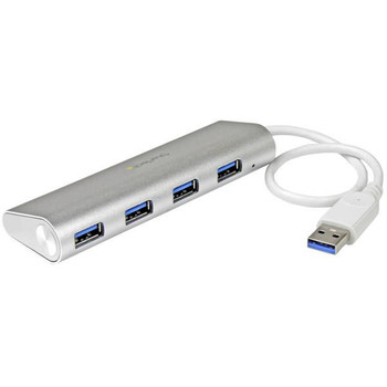 Startech.Com 4 Port Usb3 Hub With Built In Cable ST43004UA