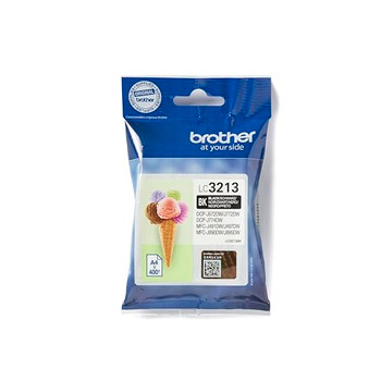 Brother Black Ink Cartridge 15Ml - LC3213BK LC3213BK