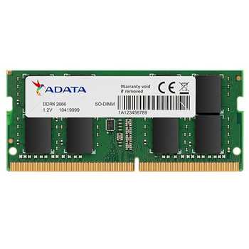 Adata Premier 4Gb Ddr4 2666Mhz Pc4-21300 Cl19 Sodimm Memory 512X16 AD4S26664G19-SGN Adata Premier 4Gb Ddr4 2666Mhz Pc4-21300 Cl19 Sodimm Memory 512X16 AD4S26664G19-SGN