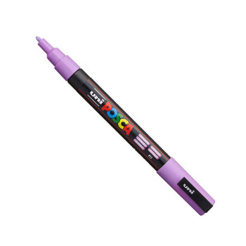 Posca Pc-3M Paint Marker Water Based Fine Line Width 0.9 Mm - 1.3 Mm Lavender Si 284877000 Posca Pc-3M Paint Marker Water Based Fine Line Width 0.9 Mm - 1.3 Mm Lavender Si 284877000
