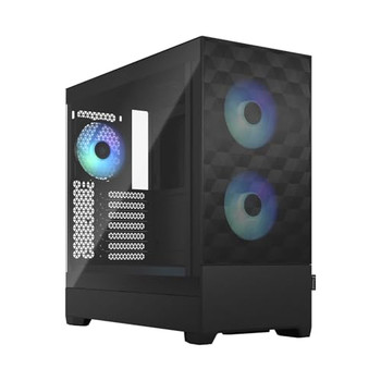 Fractal Design Pop Air Rgb Tempered Glass Mid Tower Black Clear Tint Atx Pc Case FD-C-POR1A-06