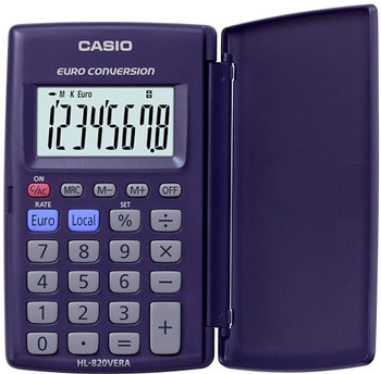 Casio HL-820VER Handheld Calculator HL820VER Casio HL-820VER Handheld Calculator HL820VER