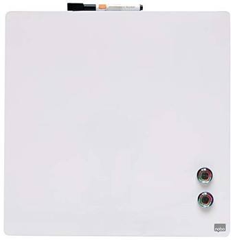 Nobo Mini Magnetic Whiteboard Coloured Tile 360x360mm White 1903802 1903802 Nobo Mini Magnetic Whiteboard Coloured Tile 360x360mm White 1903802 1903802