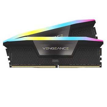 Corsair 64Gb 2X32gb Dual Channel Vengeance Rgb Black Ddr5 6000/C30/1.40V CMH64GX5M2B6000C30