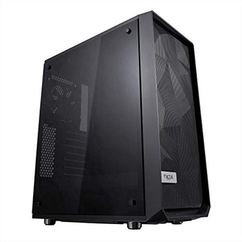 Fractal Design Meshify C Dark Tg Gaming Case W/ Dark Tint Glass Window Atx FD-CA-MESH-C-BKO-TG
