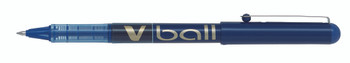 Pilot Vball Liquid Ink Rollerball Pen 0.7Mm Tip 0.4Mm Line Blue Pack 12 4902505134739SA