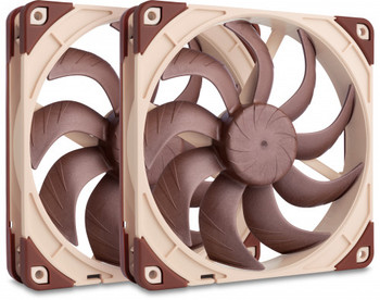 Noctua NF-A14x25 G2 PWM Sx2-PP 1500RPM 140mm Next Gen Push-Pull Fan Set NF-A14X25-G2-PWM-SX2-PP