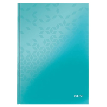 Leitz WOW Notebook A4 Ruled with Hardcover Ice Blue 46251051 46251051