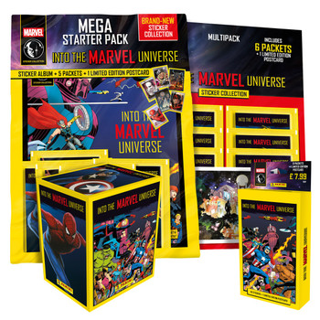 Panini Marvel Universe Comics Sticker Collection