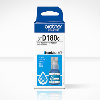 Brother Cyan Ink Cartridge 5K Pages - BTD180C BTD180C