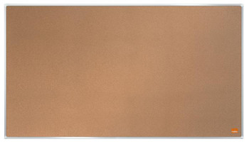 Nobo Impression Pro Widescreen Cork Noticeboard Aluminium Frame 710X400mm 191541 1915414 Nobo Impression Pro Widescreen Cork Noticeboard Aluminium Frame 710X400mm 191541 1915414