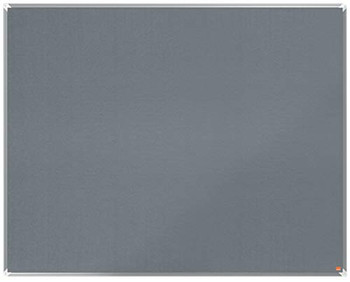 Nobo Premium Plus Grey Felt Noticeboard Aluminium Frame 1500X1200mm 1915198 1915198 Nobo Premium Plus Grey Felt Noticeboard Aluminium Frame 1500X1200mm 1915198 1915198