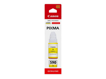 Canon Gi590y Yellow Standard Capacity Ink Bottle 70Ml - 1606C001 1606C001