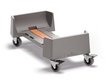 Durable Linkable Trolley for Durabin 60L Recycled Polypropylene Grey - 334037 334037