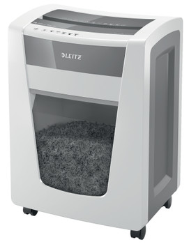 Leitz Iq Office Pro Cross Cut Shredder 30 Litre 22 Sheet White Ds 80061000 80061000