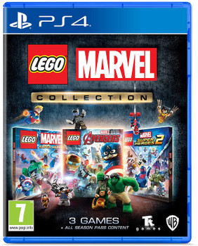 Lego Marvel Collection Triple Pack Avengers & Super Heroes 1+2 PS4 Game