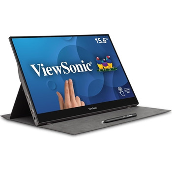 Viewsonic TD1655 16-" Usb-C Multi-Touch Ips Portable Monitor 1920X1080 60Hz Mini TD1655