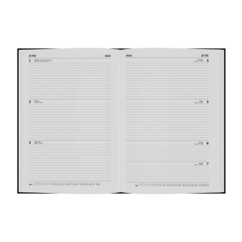 Collins 40 Desk Diary A4 Week To View 2026 Red 40.15-26 822181