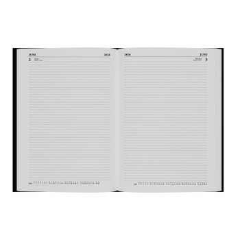 Collins 44 Desk Diary A4 Day To Page 2026 Black 44.99-26 822172