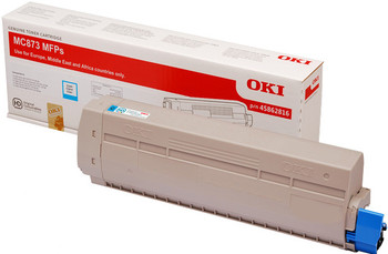 Oki Cyan Toner Cartridge 10K Pages - 45862816 45862816