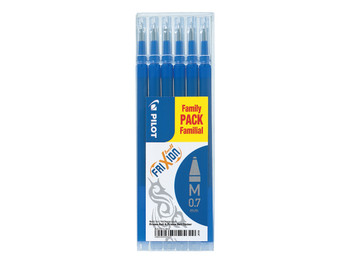 Pilot Refill for Frixion Ball/Clicker Pens 0.7Mm Tip Blue Pack 6 4902505525629