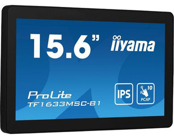 iiyama TF1633MSC-B1 15.6" PCAP 10P Touch / Open TF1633MSC-B1