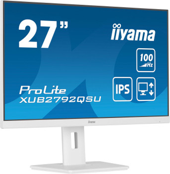 iiyama XUB2792QSU-W6 27" WHITE ETE IPS. XUB2792QSU-W6