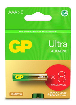 GP 151444 Ultra Alkaline AAA battery. 151444