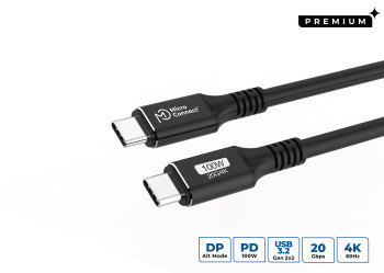 MicroConnect USB3.2CC025 Premium USB-C cable 0.25m USB3.2CC025