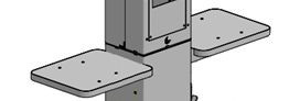 Ergonomic Solutions ACCESS.TAB.LES Accessoires Tablettes ACCESS.TAB.LES