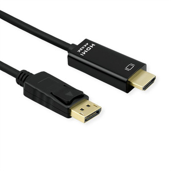 Roline 11.04.5997 DisplayPort to UHDTV Cable. 11.04.5997