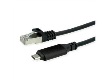 Roline 12.02.1169 USB3.2 Cable C - RJ45 GbE. 12.02.1169