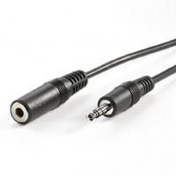 Value 11.99.4355 3.5mm Extension Cable. M/F. 5m 11.99.4355