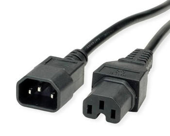 Value 19.99.1120 IEC Power Cable. C14 - C15. 19.99.1120