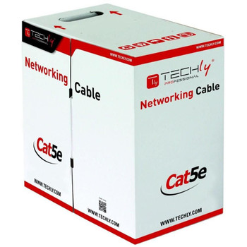 Techly ITP8-FLU-0305 Networking Cable Grey 305 M ITP8-FLU-0305