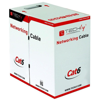 Techly ITP-C6F-FL Networking Cable Grey 305 M ITP-C6F-FL