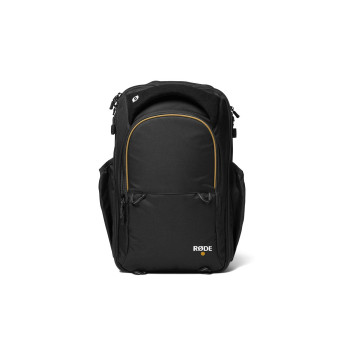 R�DE BACKPACK Rucksack Black Alcantara. BACKPACK